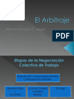 Procedimiento arbitral en la solución de conflictos laborales