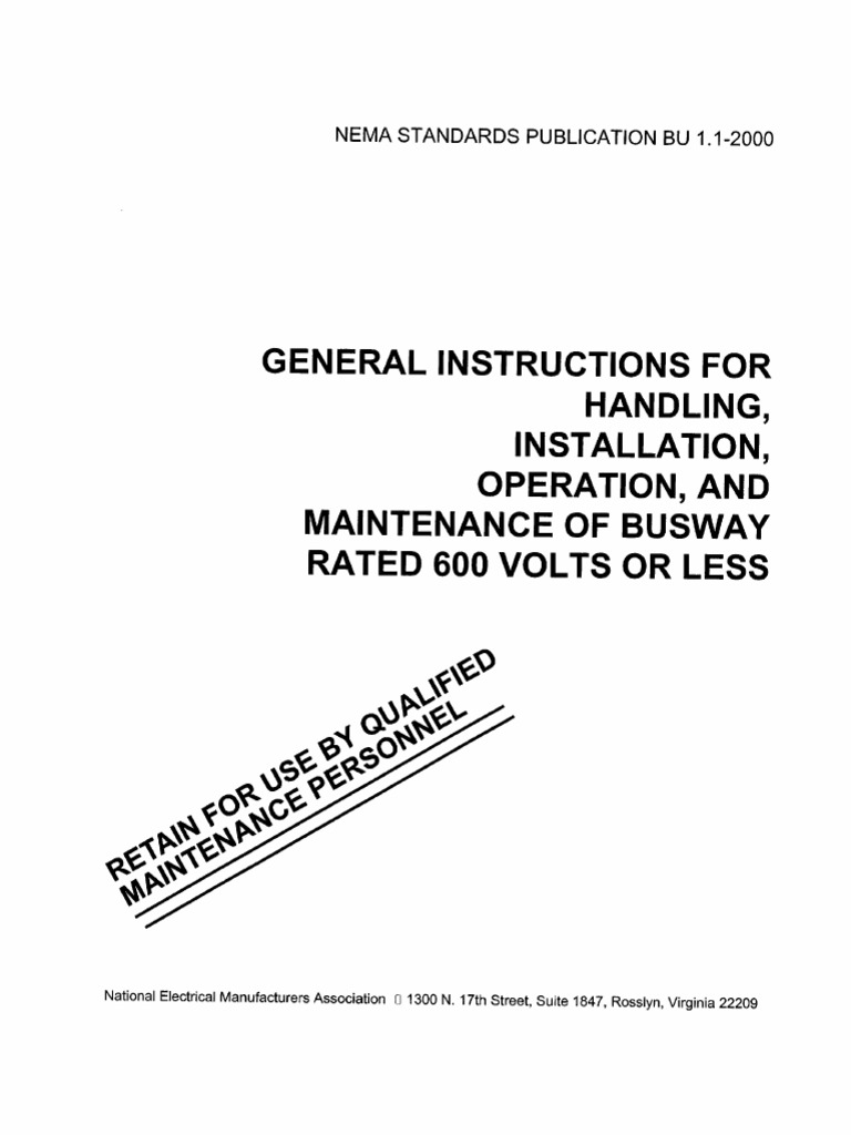 Normas POW-R-WAY III BU1-1-2000 | PDF