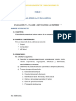 Procesos Logísticos Y Aplicaciones Ti: Unidad I