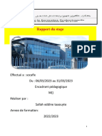 Rapport Du Stage (AutoRecovered)