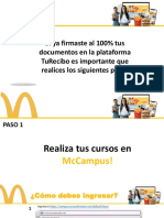 Si Ya Firmaste Al 100% Tus Documentos en La Plataforma Turecibo Es Importante Que Realices Los Siguientes Pasos