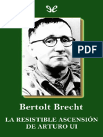 La Resistible Ascension de Arturo Ui - Brecht