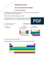 Chimie Des Sciences Exactes Chapitre 3