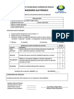 Ingeniería Electrónica: Instituto Tecnológico Superior de Pánuco