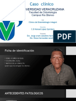Universidad Veracruzana: Caso Clínico