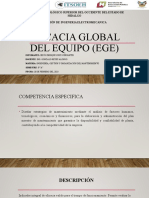 Eficacia Global Del Equipo (EGE)