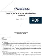 Tecnología en el aula: materiales, máquinas e industrias en 4° grado