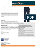 FR401 - Pantalón Ligero Bizflame Plus: Información Del Producto