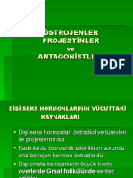 Östrojenler Projestinler Ve Antagonistleri