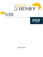 King Henry VIII: The Tudor Monarch