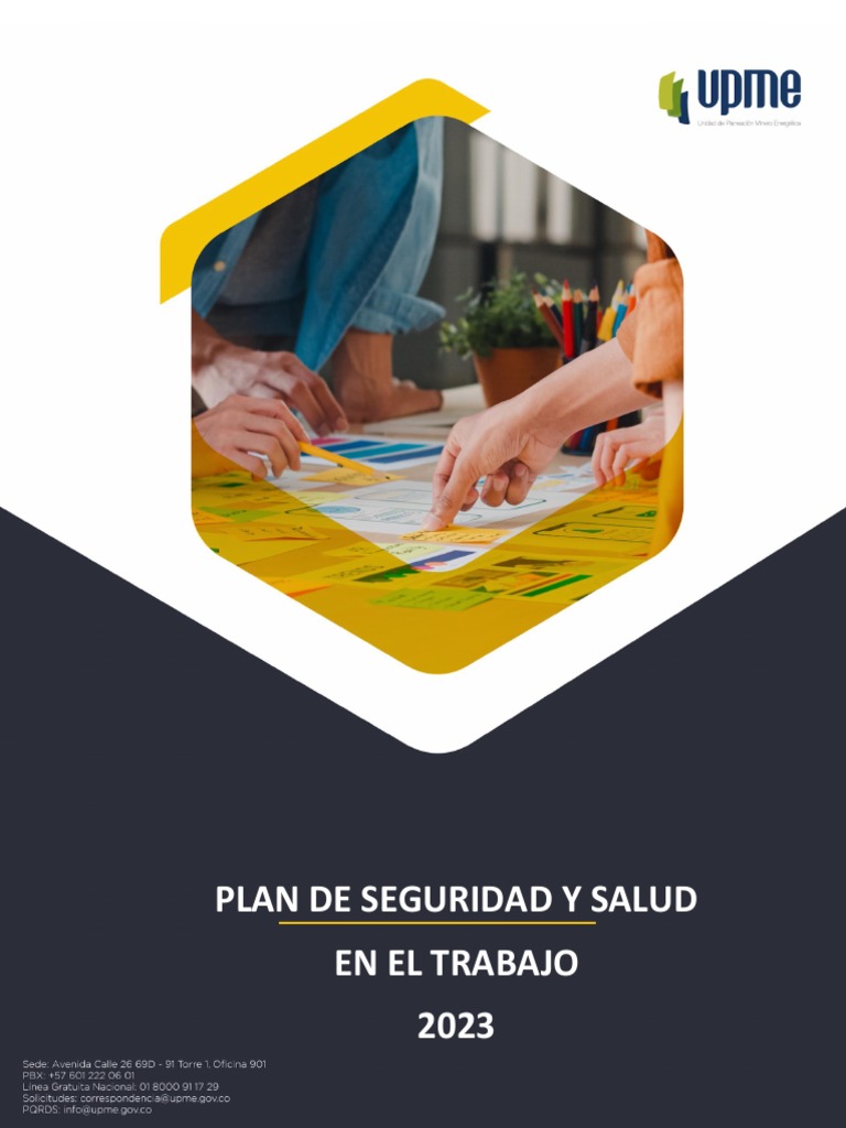 Plan de Seguridad y Salud 2023 | PDF | Seguridad y salud ocupacional ...