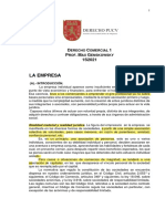 Derecho Comercial 1 - Segunda Parte (Sociedades) 1S2021