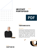 HR Staff Portofolio: Igra Ardini