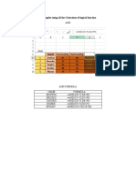 5 Examples Using All The 4 Functions of Logical Function (AND)