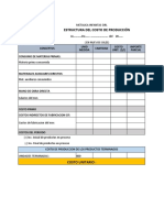 Estructura Del Costo de Producción