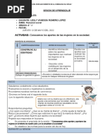 Sesion de PS - Aportes de Las Mujeres Peruanas A La Sociedad