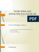 4 - Teori Perilaku Konsumsi Dalam Islam