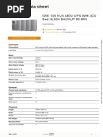 Industrial UPS - SUG5100A90UL