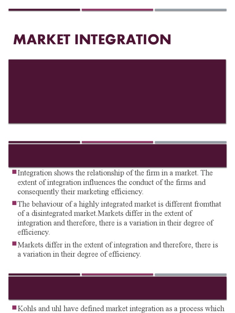 Understanding the Types and Effects of Market Integration Vertical