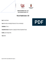 PTD Planejamento e Organização de Rotinas de Departamento Pessoal