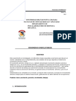 Universidad Militar Nueva Granada Facultad de Ciencias Básicas Y Aplicadas Departamento de Físicalaboratorio de Biofisica Mecanica