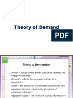 Theory of Demand