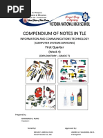 Compendium of Notes in Tle: First Quarter