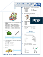 ETI N°5 - 1° Grado