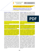 NORMAS DE PRESENTACIÓN DE ARTÍCULOS-2006 - CIT - Normas - Formato - 2020-2022