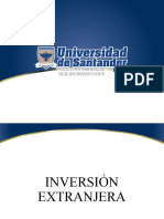 Inversion Extranjera y Clasificación Presentacion Institucional