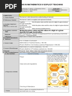 Detailed Lesson Plan in Math About Place Value | PDF | Teachers ...
