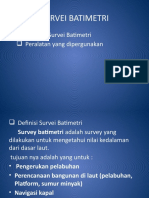 Definisi Survei Batimetri Peralatan Yang Dipergunakan