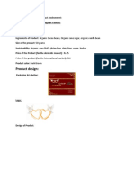 Product Design:: Product Classification & Product Environment