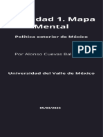 Actividad 1. Mapa Mental: Política Exterior de México