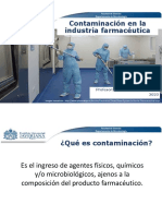 Contaminación en La Industria Farmacéutica: Facultad de Ciencias Departamento de Microbiología