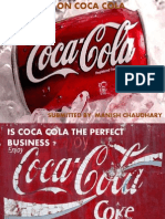 Economics Case Study - Is Coca Cola The Perfect Business
