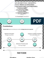 Positioning Sebagai Strategi: Peranan Segmentasi, Targeting, Pemasaran Rumah Sakit Di Indonesia