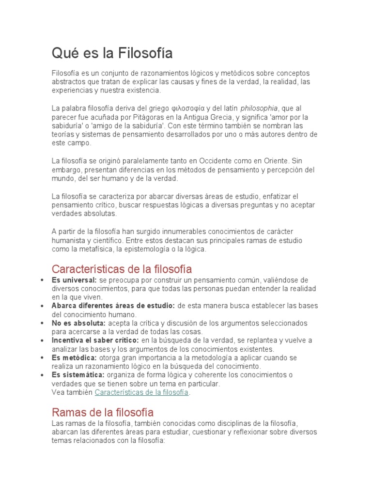 La Búsqueda de la Verdad en Filosofía | PDF | Conocimiento | Verdad