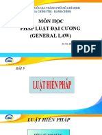 Môn Học Pháp Luật Đại Cương (General Law) : Đại Học Quọc Giạ Thạnh Phọ Họ Chi Minh Khọạ Chinh Tri - Hạnh Chinh