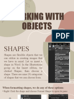 Working With Objects