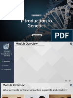 Module 1 - Intro To Genetics