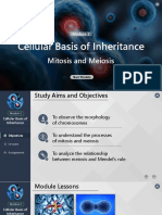 Module 2 - Cellular Basis of Inheritance