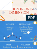 Motion in One-Dimension