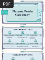 Placenta Previa Case Study: Adefuin, Jay Rovillos, Noemie M