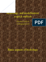 Hydrology and Modelisation A Quick Outlook: Etienne Leblois Cemagref Lyon