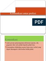 Komunikasi Antar Profesi