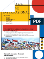 Kerjasama Ekonomi Internasional: Kelompok 6