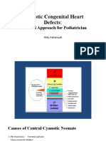 Cyanotic Congenital Heart Defects:: Practical Approach For Pediatrician