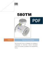 Manual Medidor de Vazao Eletromagnetico 580tm Eei PTBR