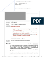 Revisar Entrega de Examen: EXAMEN PARCIAL 2021-01